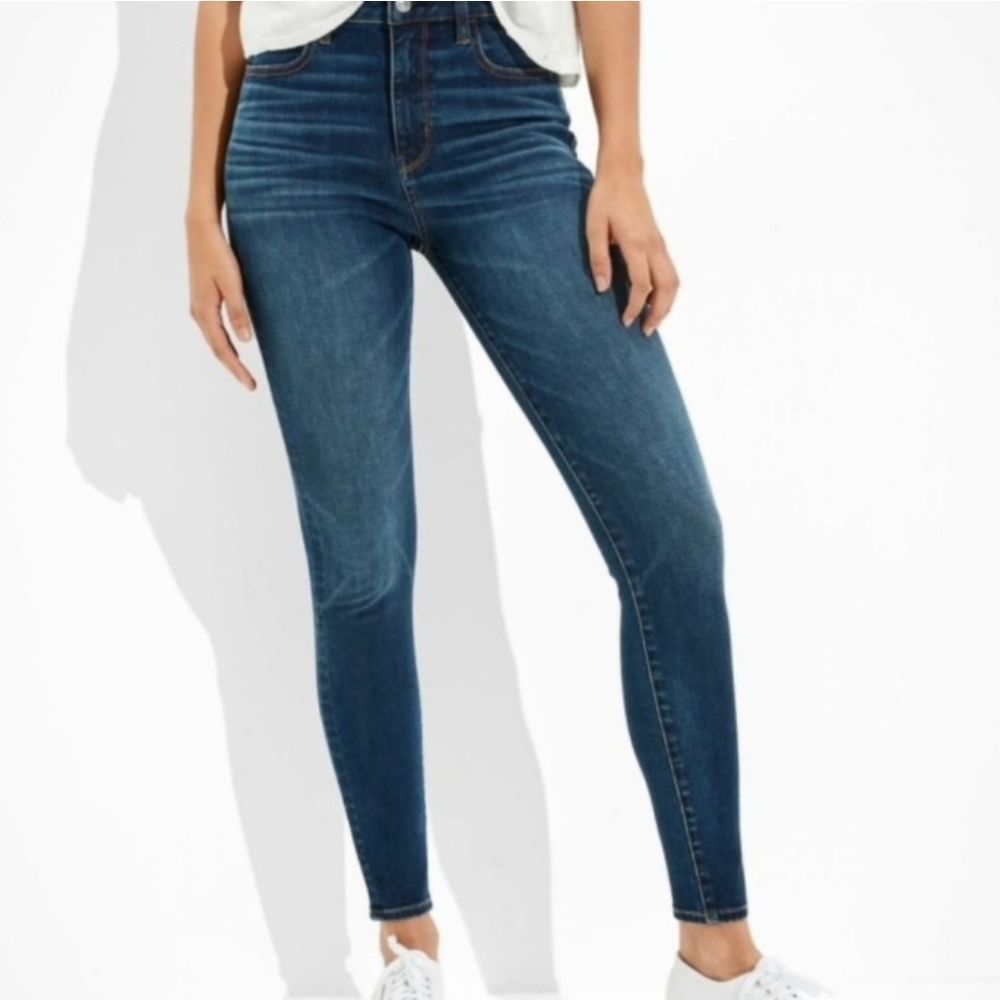 Women’s High-Rise Skinny Jeans - Dark Blue